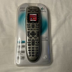 Logitech Harmony 650 Universal Color Screen Remote Silver – Sealed- PLEASE READ-