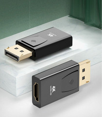 DisplayPort to HDMI Adapter – 4K HD Video Converter for PC Monitors and Projecto