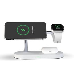 Multi-functional Desktop Mobile Phone Holder Fast Charger (Five-In-One)