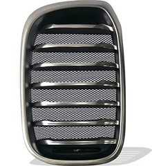 Silver Universal 40″x13″ Car Grill Mesh – Aluminum Alloy Automotive 3x6mm