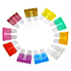 120Pcs Mini Auto Blade Fuses Car Fuse Box Assorted Set 5 10 15 20 25 30AMP Kit