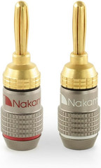 FanLock Excel Series 24k Gold Plated Banana Plugs 10 AWG – 18 AWG Gaug