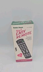 NOS Radio Shack 3 in 1 Easy to Use Universal Remote Control 15-1916 1990’s