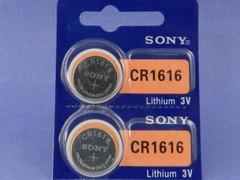 SONY CR1616 LITHIUM 3V BATTERY 2Pcs