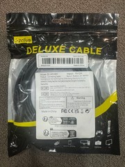 6ft HDMI Micro Type D Male to HDMI Type A Male Cable – Black