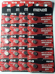 20 PACK MAXELL 377 SR626SW SR626 SILVER OXIDE (GOOD EXP 12/30) FREE SHIPPING