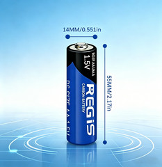 20-Pack AA High-Performance Carbon Batteries, 1.5 Volt，Durable, high capacity.