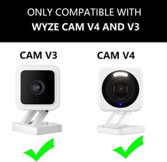 Versatile Angled Window Mount for Wyze Cam V4/V3 – Ideal for Multiple Surfaces
