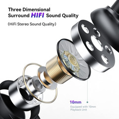 Bluetooth Earbuds Headset 5.3 Wireless Noise Cancelling Trucker Waterproof LOT