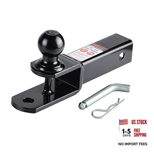 84209 2 inches ATV Receiver Hitch 3 in 1 Ball Mount with 2 inches Ball