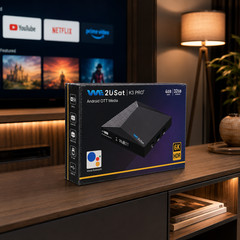 2026 WE2USAT K3 Pro+ Android 12 TV Box 6K WiFi 6 4GB/32GB Voice Remote V SEE