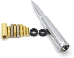 Truck Car Bullet Antenna with Valve Stem Caps Mast for Heavy Pickup Jeep Truck