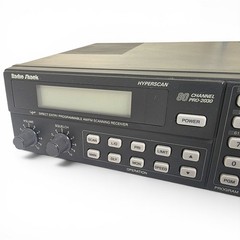 Radio Shack PRO-2030 Hyperscan 80 Channel Programmable Scanner 20-407 Manual AC