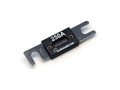 KnuKonceptz Nickel Silver Plated ANL Fuse 250A