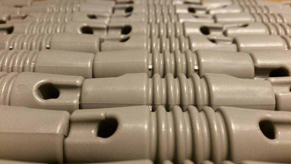 10 GRAY QUALITY NYLON DOG BONE ANTENNA END INSULATORS FAST FREE SHIPPING