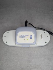 Inogen One G3 external battery charger BA-303 Works W/ Cord, 1 Untested Battery