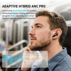 Bluetooth 6.0 Noise Cancelling Earbuds with 30+ Hours Playtime & Spatial Audio