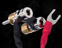CARDAS AUDIO – CABD Double Banana Plug Speaker Connector, 1 Piece double plug