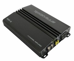 Rockville RVF-2 1200w Peak/300w RMS 4 Channel Car Amplifier Stereo Amp