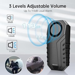 Catalytic Converter Alarm 113dB Loud Wireless Catalytic Converter Anti Theft