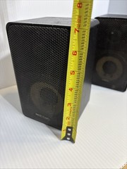 Vintage Realistic Minimus-7 Black Metal 40-2030c – 40W Bookshelf Speakers