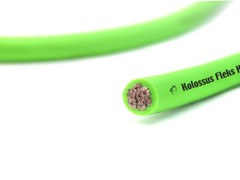 KnuKonceptz Kolossus Flex 0 Gauge GREEN OFC Power Ground Battery Wire Copper