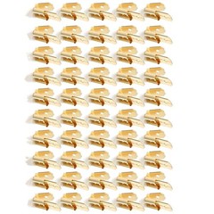 50PCS/Set Dual Male Single Female Brass Piggyback Spade Connectors Accessories