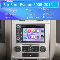 For Ford Mustang 2005-2009 Android Apple CarPlay Car Stereo Radio CD DVD Player