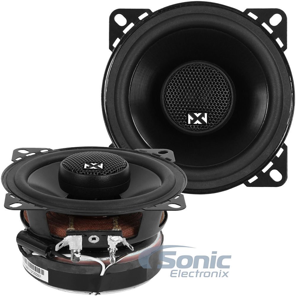 NVX VSP4 150W RMS 4″ V-Series 2-Way Coaxial Car Speakers