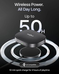 Shokz OpenFit Pro Open Ear True Wireless Bluetooth Active Noise Reduction 50Hr