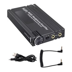 HIFI Headphone Amplifier Stereo Audio 3.5mm AUX 16-600Ω Portable for MP3/MP4/PS4