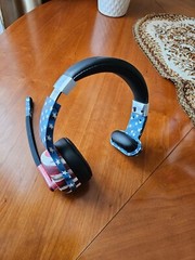 Rand McNally ClearDryve CD100 Bluetooth Headset Headphones , American Flag