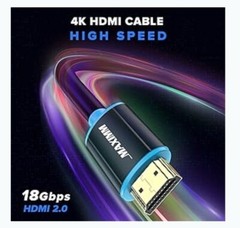 HDMI Cable 4K Ultra HD 50 Foot (2 Pack) HDMI 2.0 Cable, High Speed 18Gbps 4K@60H