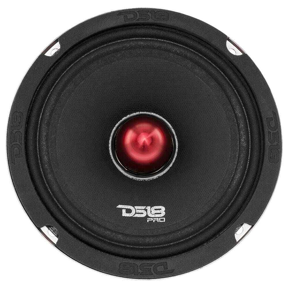 DS18 PRO-X 6.5″ 4-Ohm Mid-Range Car Speaker – 1 Speaker