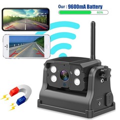 WiFi Wireless Backup Camera Magnetic Portable Rechargeable For Truck Trailer RV