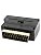 Scart 20 Pin Male to 3 RCA AV Female + S Video Converter Adapter