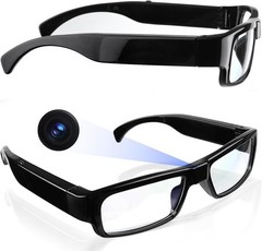 Camera Glasses Video Glasses HD with 64GB Memory Card Recording Glass…