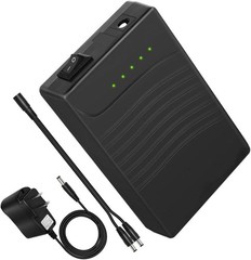 TalentCell Rechargeable 12V DC Output Lithium Ion Battery Pack For LED And CCTV