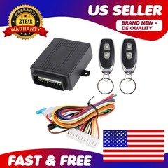 Universal Car Remote Central Kit Door Lock Locking Keyless Entry System DC 12V