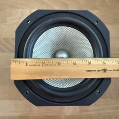 Athena Technologies LS-300B ROHS 5DR/63172 Composite Fiberglass 6-1/2” Woofer