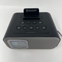 iHome Dual Alarm Clock Bluetooth Speaker USB iOS Android iBT22 AC Battery