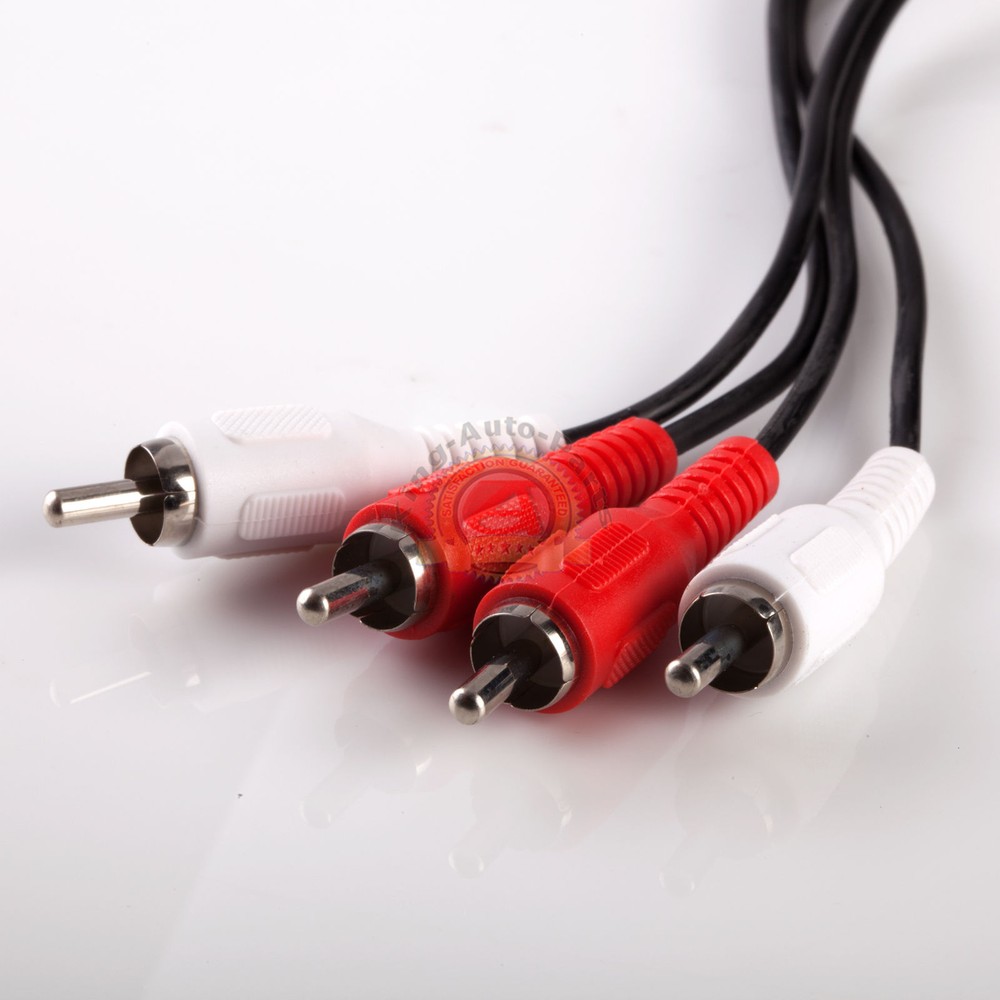 12FT RCA Audio Cable 2 RCA Male to 2 RCA Male M/M Stereo Audio Patch Cord Cable