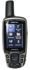 (1) Garmin GPSMAP 64sx, GPS, Compass & TopoActive Maps+Altimeter. NIB