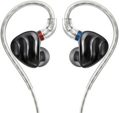 FiiO FH3 2BA+1DD Knowles Hybrid Driver in-Ear HiFi Earphones IEM (Black)