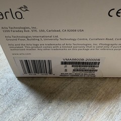 NEW! Arlo Solar Panel Charger for Ultra 2 Pro 3 4 5S XL Wireless Cameras