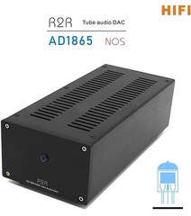 HIFI R2R Architecture Decoder AD1865 NOS Tube audio DAC 6N11 + 6Z4 tubes