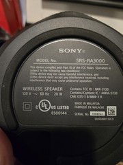 Sony SRS-RA3000 360 Reality Audio Wi-Fi / Bluetooth Wireless Speaker