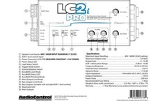 NEW Audio Control LC2i-PRO 2-Channel Line Output Converter with AccuBASS