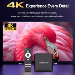2025 Android 14 Smart TV Box 4K H96 Max UHD 5G WiFi Media Player Quad core 16G
