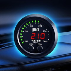 ZHSYMX Universal 52mm Water Temperature Gauge with Joint Pipe: None, Green